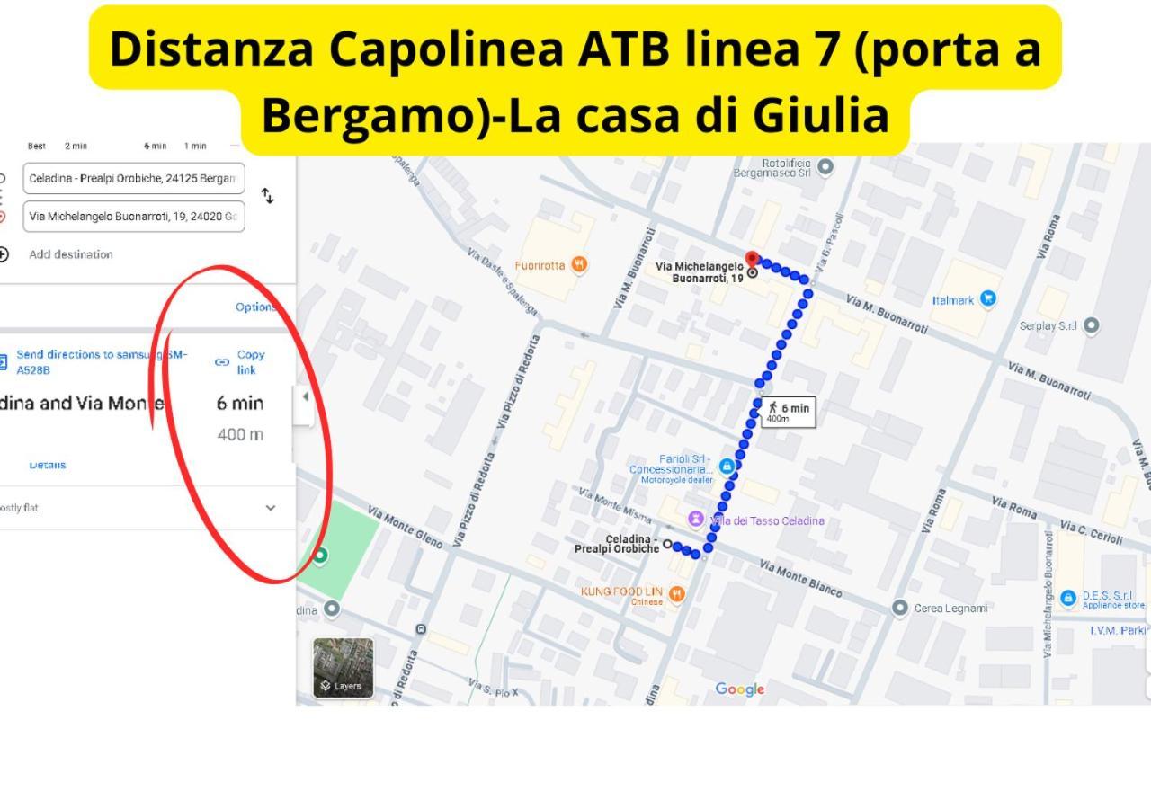 Monolocale-7 Minuti Da Bergamo, 10 Minuti Milan Bergamo Airport Apartment Gorle Екстериор снимка